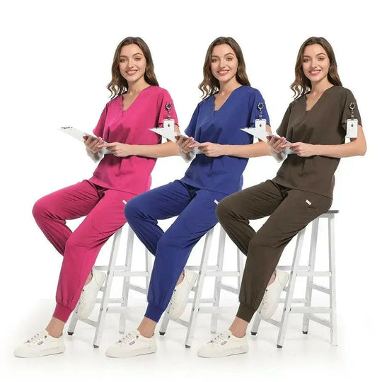 Großhandel Operationssaal medizinische Uniform Scrub Scrub Krankenhaus arbeiten Scrubs Set Krankenpflegebedarf Krankenschwester Dental Chirurgie Anzug Arbeitskleidung