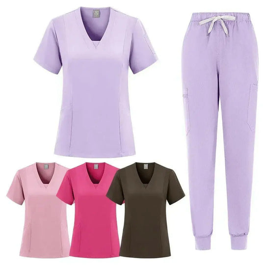 Großhandel Operationssaal medizinische Uniform Scrub Scrub Krankenhaus arbeiten Scrubs Set Krankenpflegebedarf Krankenschwester Dental Chirurgie Anzug Arbeitskleidung