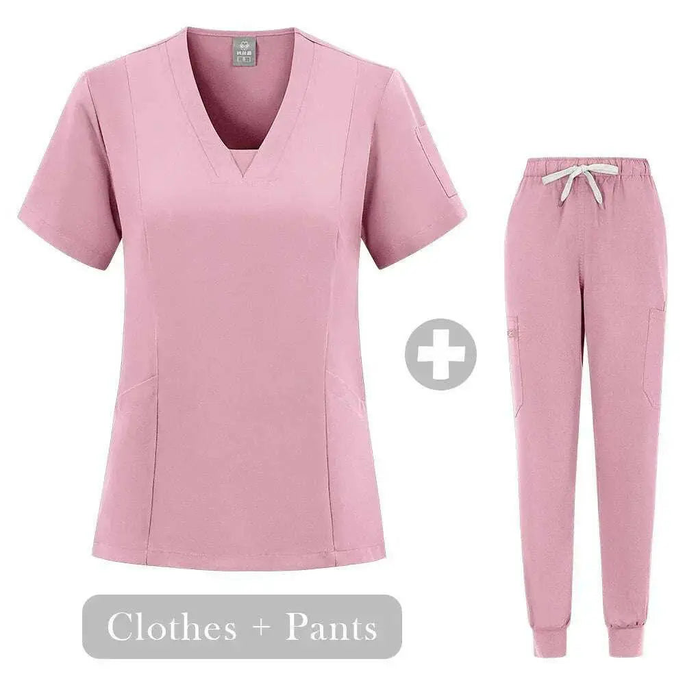 Großhandel Operationssaal medizinische Uniform Scrub Scrub Krankenhaus arbeiten Scrubs Set Krankenpflegebedarf Krankenschwester Dental Chirurgie Anzug Arbeitskleidung