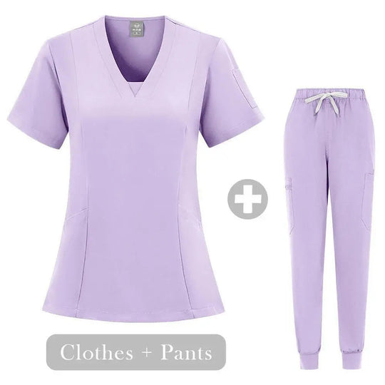 Großhandel Operationssaal medizinische Uniform Scrub Scrub Krankenhaus arbeiten Scrubs Set Krankenpflegebedarf Krankenschwester Dental Chirurgie Anzug Arbeitskleidung