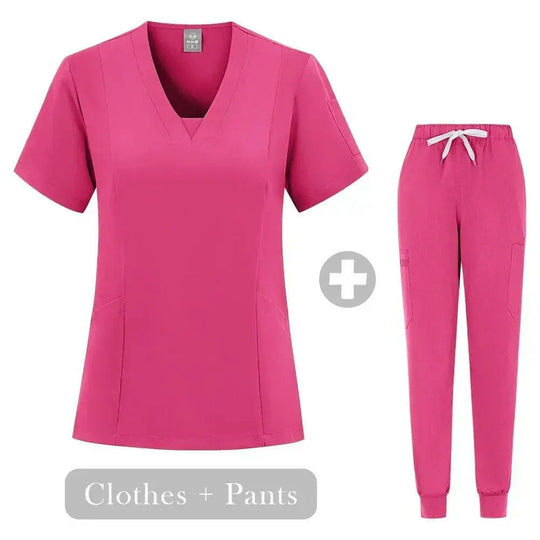 Großhandel Operationssaal medizinische Uniform Scrub Scrub Krankenhaus arbeiten Scrubs Set Krankenpflegebedarf Krankenschwester Dental Chirurgie Anzug Arbeitskleidung