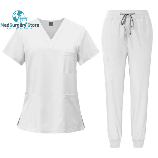 Chirurgische Uniformen Frau Krankenpflege Krankenpflege Sets Top Pant Artikel Medizinische Uniform Scrubs Klinische Schönheitssalon Krankenhaus Anzüge