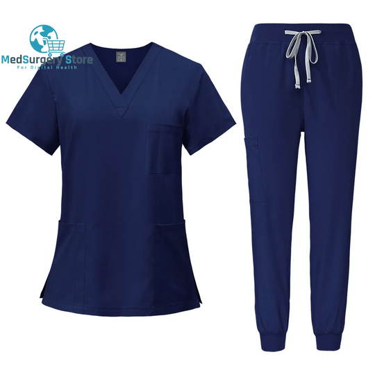 Chirurgische Uniformen Frau Krankenpflege Krankenpflege Sets Top Pant Artikel Medizinische Uniform Scrubs Klinische Schönheitssalon Krankenhaus Anzüge
