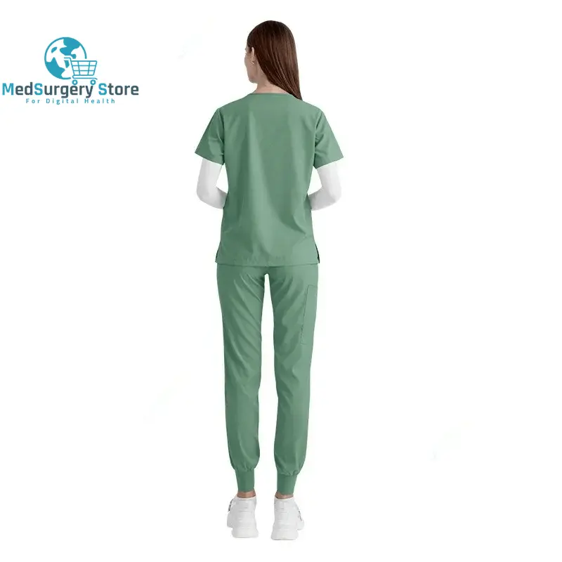 Chirurgische Uniformen Frau Krankenpflege Krankenpflege Sets Top Pant Artikel Medizinische Uniform Scrubs Klinische Schönheitssalon Krankenhaus Anzüge