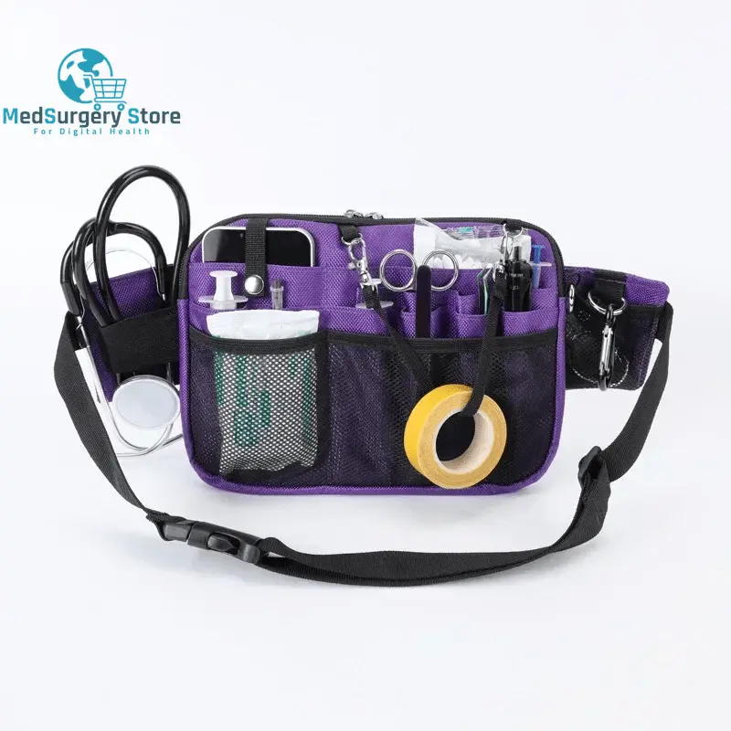 Utility Hip Bag Werkzeug Gürtel Gürteltasche Krankenschwester Taille Pouch Portable Krankenschwester Fanny Pack Pouch Taschen für Frauen und Männer
