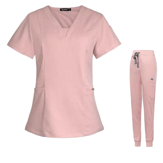 V - Hals Split Chirurgische Kittel Anzug Weiblich Kurz - ärmlig KrankenschwesterBekleidung & ZubehörCJdropshippingMedSurgery Store For Digital HealthCJTZ153517208HSPinkXSV - Hals Split Chirurgische Kittel Anzug Weiblich Kurz - ärmlig Krankenschwester