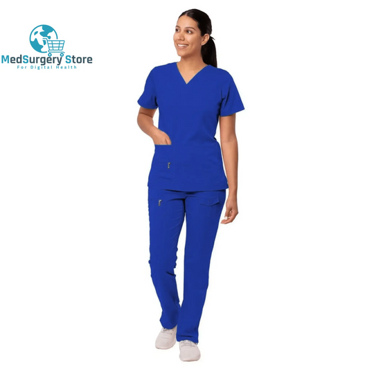 Neue chirurgische Uniformen Frau Scrubs Medico Arbeit tragen Top und Hose Sets klinische medizinische Anzug Kleidung für Arzt Krankenpflege Uniform