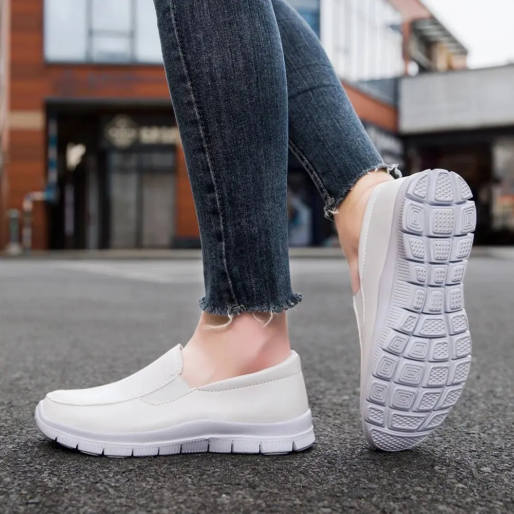 Krankenpflegeschuhe für Frauen, weiße, weiche Sohle, rutschfest und mit Komfort-GarantieAdadsers - fulfillment - serviceMedSurgery Store For Digital Health1005009540935491 - A07 Weiß - 35A07 Weiß35Krankenpflegeschuhe für Frauen, weiße, weiche Sohle, rutschfest und mit Komfort-Garantie